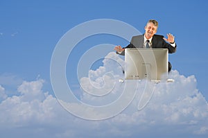 Cloud computing technology work storage icloud photo