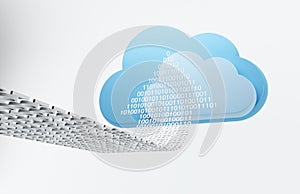 Cloud computing, uploading