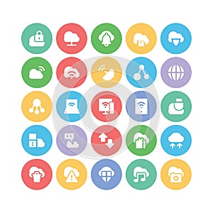 Cloud Computing Vector Icons 2