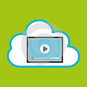 Cloud computing video player