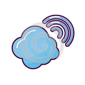 cloud computing with wifi signal
