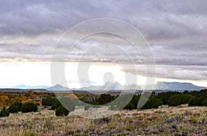 Cloud cover in galisteo new Mexico