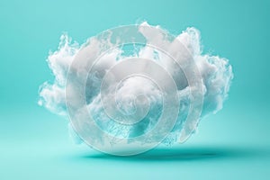 Cloud Data Connects, A Abstract Network and Digital Data Visualizations