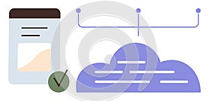Cloud Data Integration with Document Verification and Network Connections