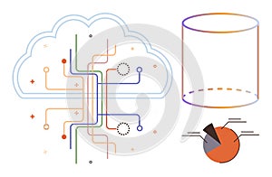Cloud Data Integration with Network Connectivity and Visual Analytics