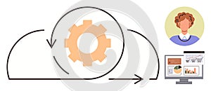 Cloud Data Integration Process with User Analytics and Automation Tools