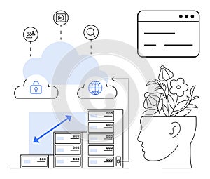 Cloud data management growth with human innovation and security in mind