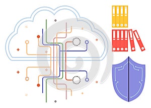 Cloud Data Management with Secure Storage and File Organization