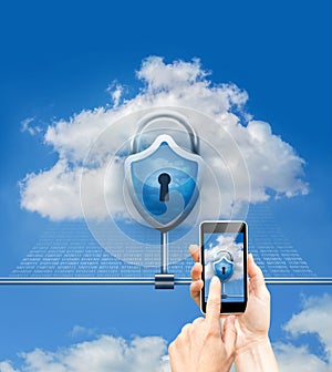 Cloud data security and phone security