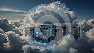Cloud Data Servers in the Sky