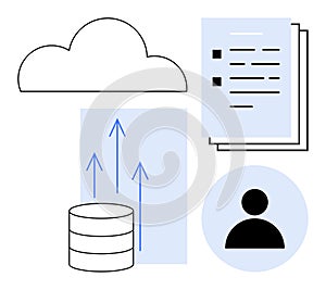 Cloud Data Storage and Sharing with User Profile and Document Management