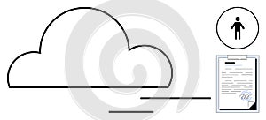 Cloud Data Storage with User Access and Secure Document Management