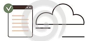 Cloud Data Sync with Verified Document for Secure Storage and Sharing