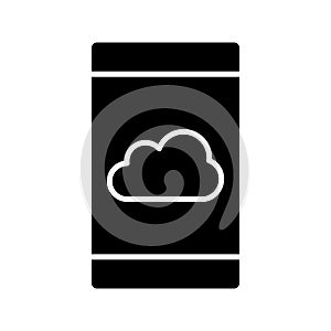 Cloud data Vector icon which can easily modify or edit