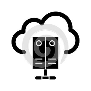 Cloud data Vector icon which can easily modify or edit