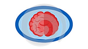 Cloud Database Icon for Cloud Storage and Data Solutions, vector design Generative AI