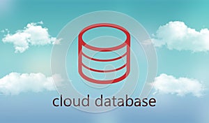 Cloud database photo
