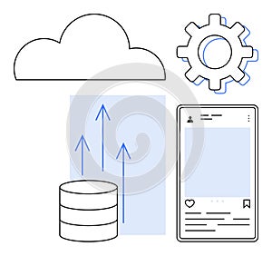 Cloud Data Exchange with Social Media Interface and Digital Optimization Concept