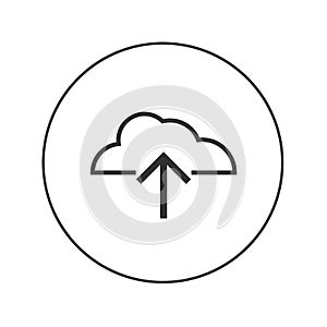 cloud dowload web icon photo