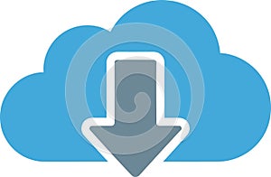 Cloud Download Icon