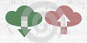 Cloud download iconc