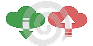 Cloud download iconc