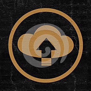 Cloud download iconc