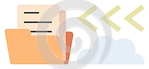 Cloud File Upload and Sync with Open Folder and Documents