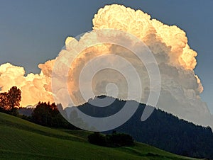 Cloud of fire