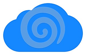 Cloud Flat Icon Symbol