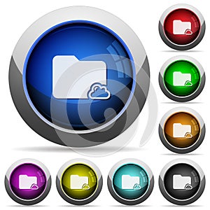 Cloud folder button set