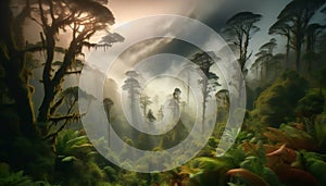 Cloud Forest A high altitude forest perpetually shrouded in mist