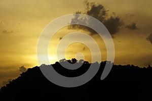 Cloud formations and climate change Asia