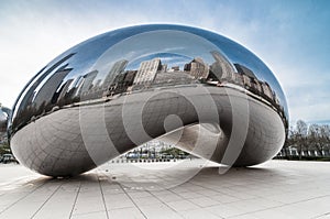 The Cloud gate (a.k.a. the bean chicago)