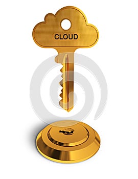 Cloud gold key