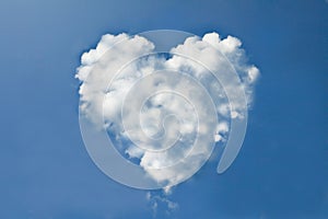 Cloud heart