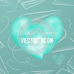 Cloud Heart Icon