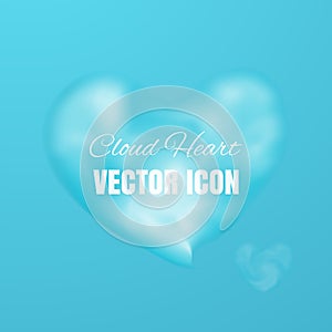 Cloud Heart Icon