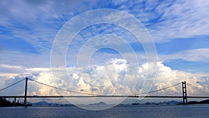 Cloud heaven in Tsing Ma Bridge