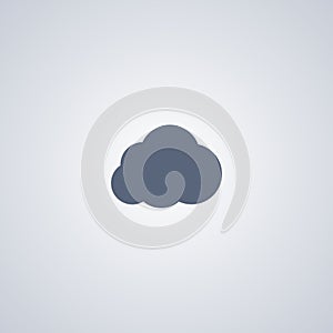 Cloud, Heaven, vector best flat icon