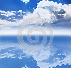 Cloud Horizon Background