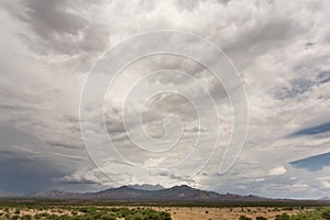 Cloud and Humidity in Desert