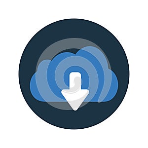 Cloud Icon/ Cloud Storage Icon