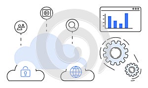Cloud Storage and Data Analysis with Security, Connectivity, and Automation Concepts