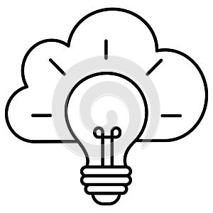 Cloud Idea Which Can Easily Modify Or Edit