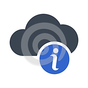 Cloud info icon