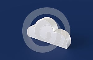 Cloud internet technology concept.