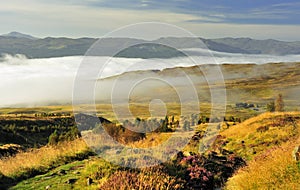 Cloud inversion, loch Tay, Scotland