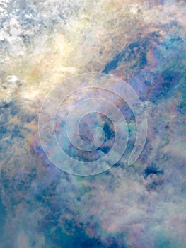 Cloud iridescence