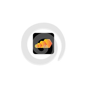Cloud logo vector icon